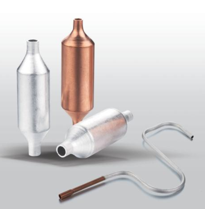 Copper aluminum connection tube